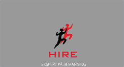 Desktop Screenshot of hire.no